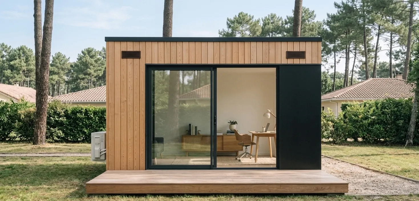 Nido 11, Le bureau — module de jardin Nido
