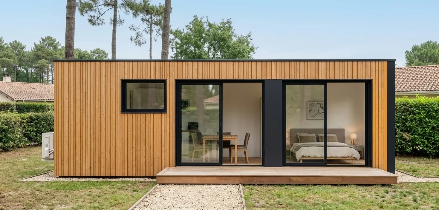 Nido 25, Le studio spacieux — module de jardin Nido
