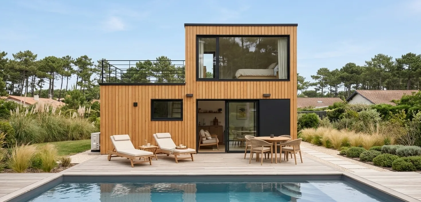 Nido 30 Étage, La suite à étage — module de jardin Nido